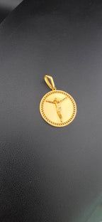 Round Jesus Christ Medal