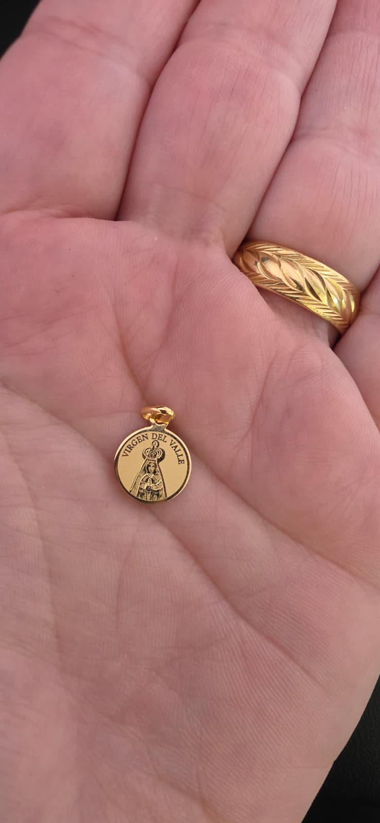 Our Lady of the Valley Medal, Laser Engraved