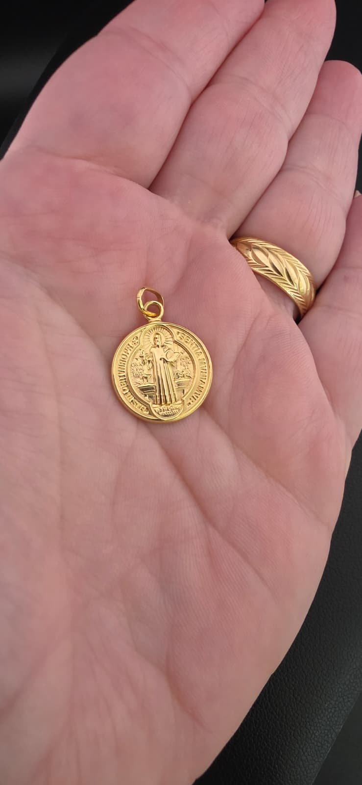 Saint Benedict Medal, Plain Edge