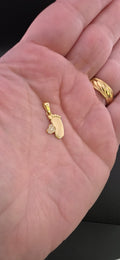 Foot with Zircon Heart