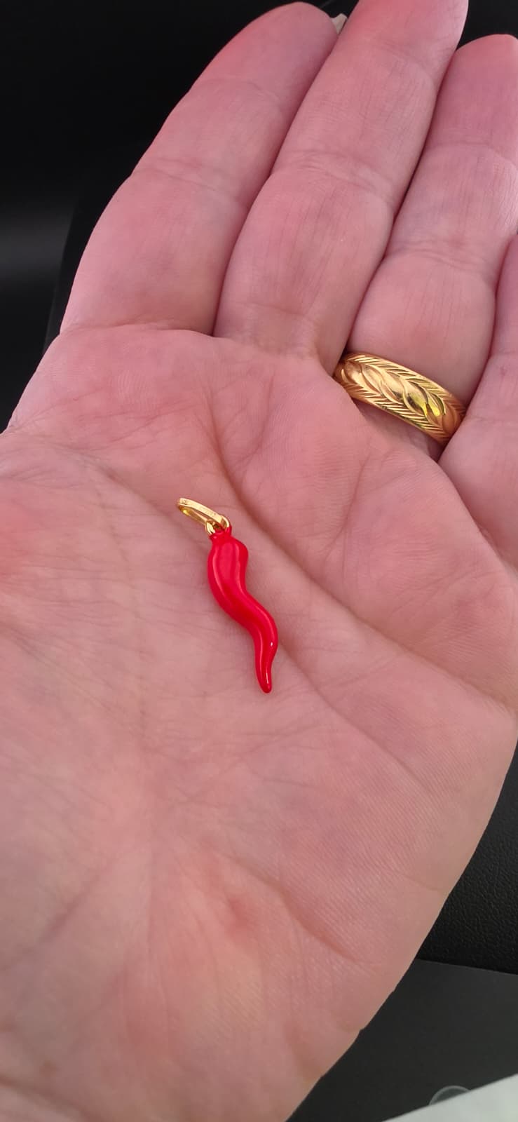 Italian Horn Charm