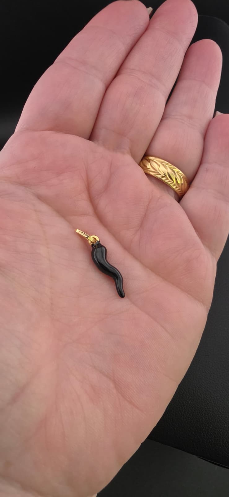 Italian Horn Charm