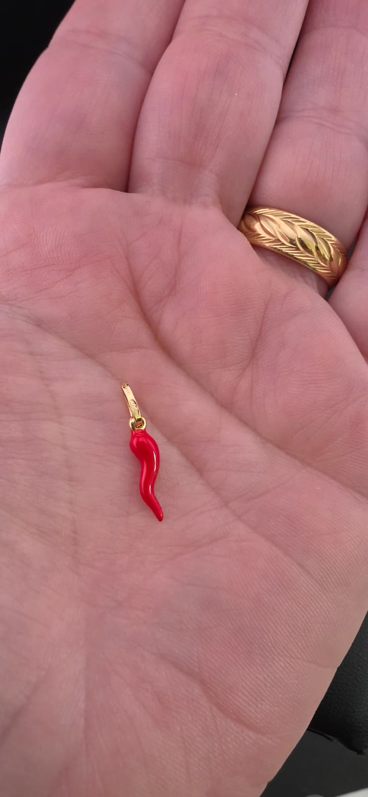Italian Horn Charm