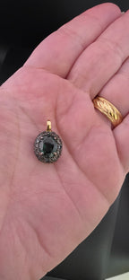 Green Lucky Seed Charm