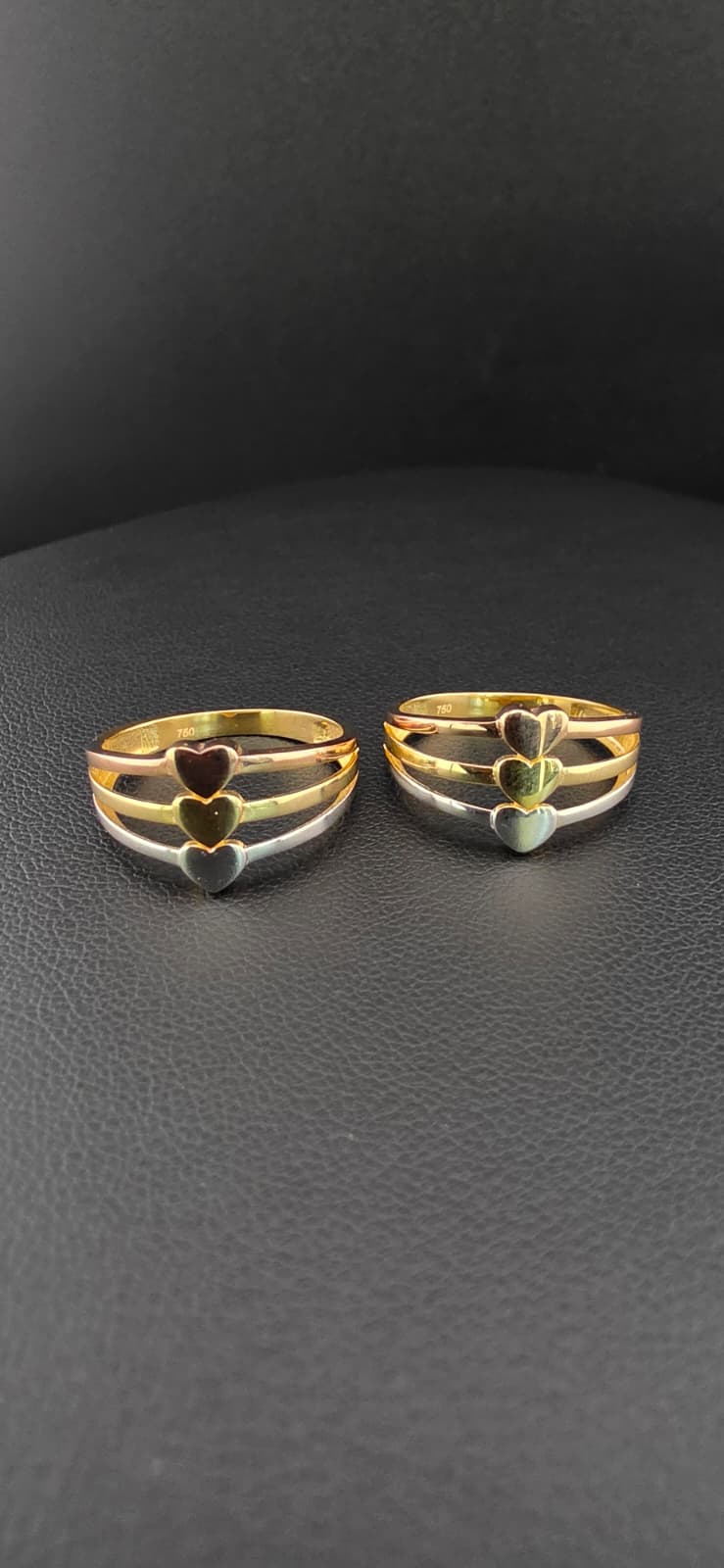 Trinity Heart Ring