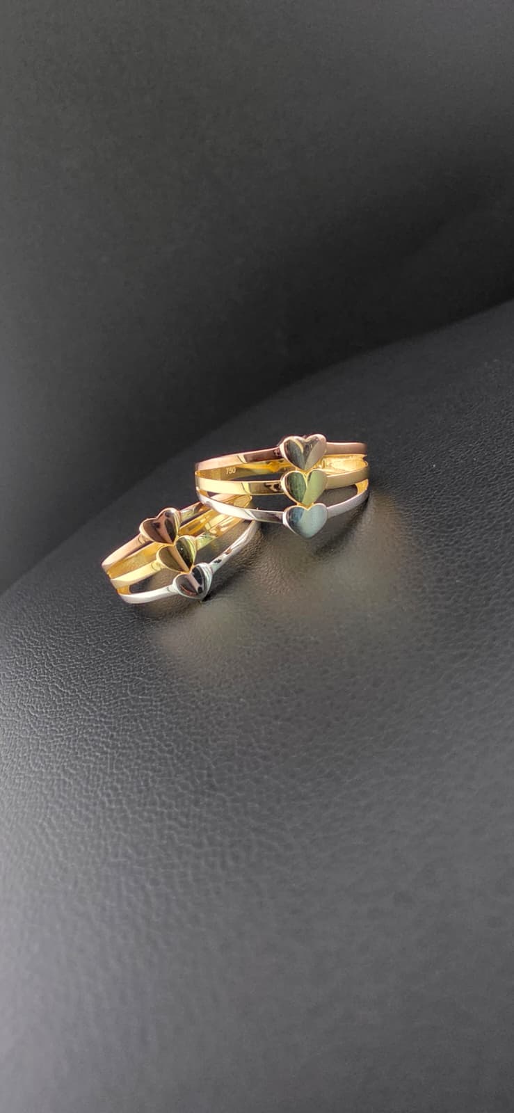 Trinity Heart Ring