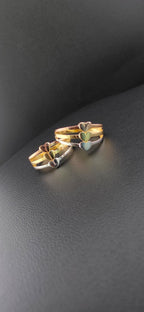 Trinity Heart Ring