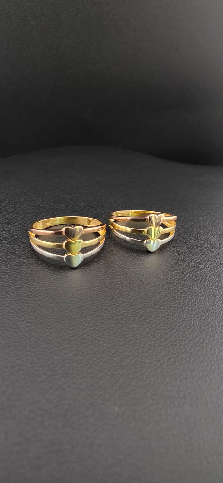 Trinity Heart Ring