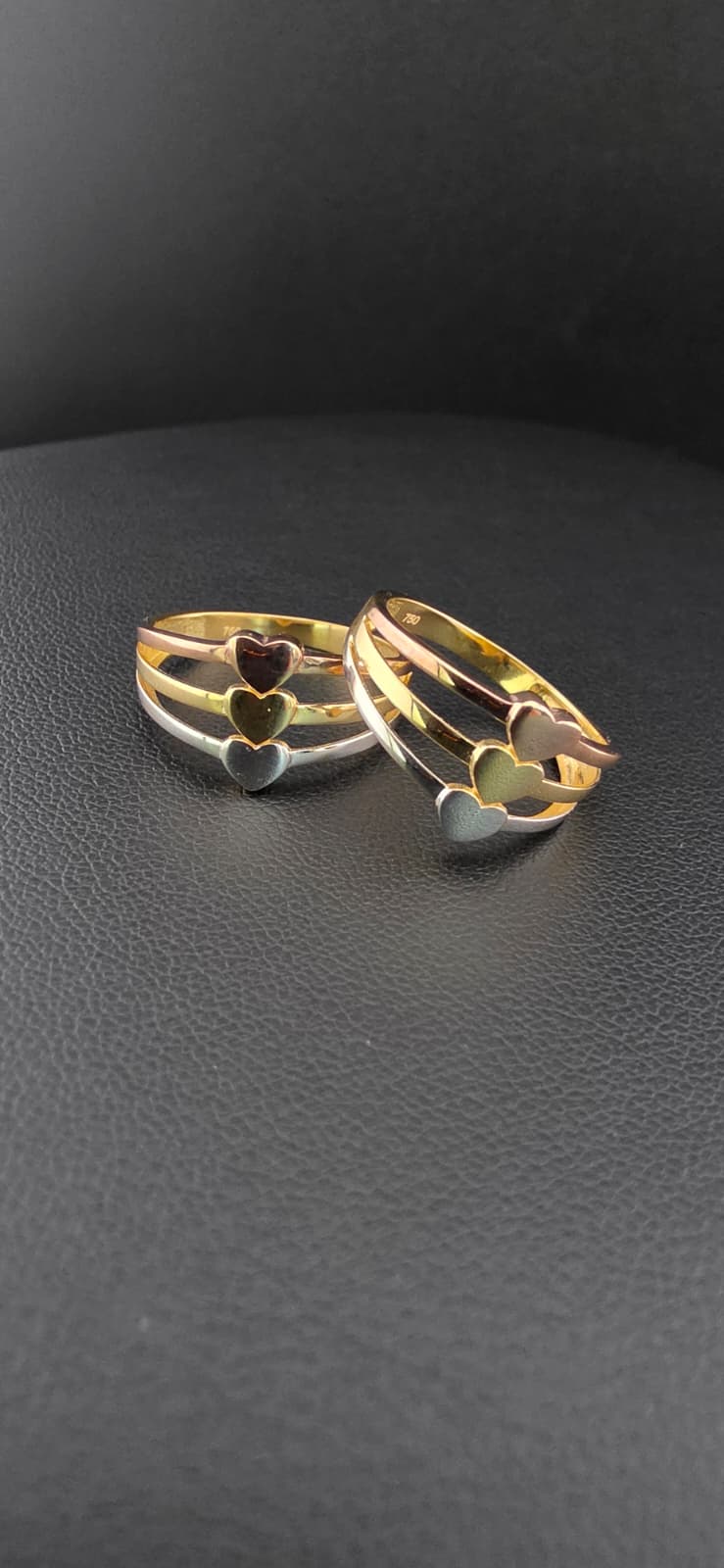 Trinity Heart Ring