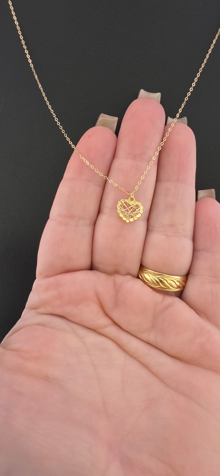 Openwork Heart Necklace