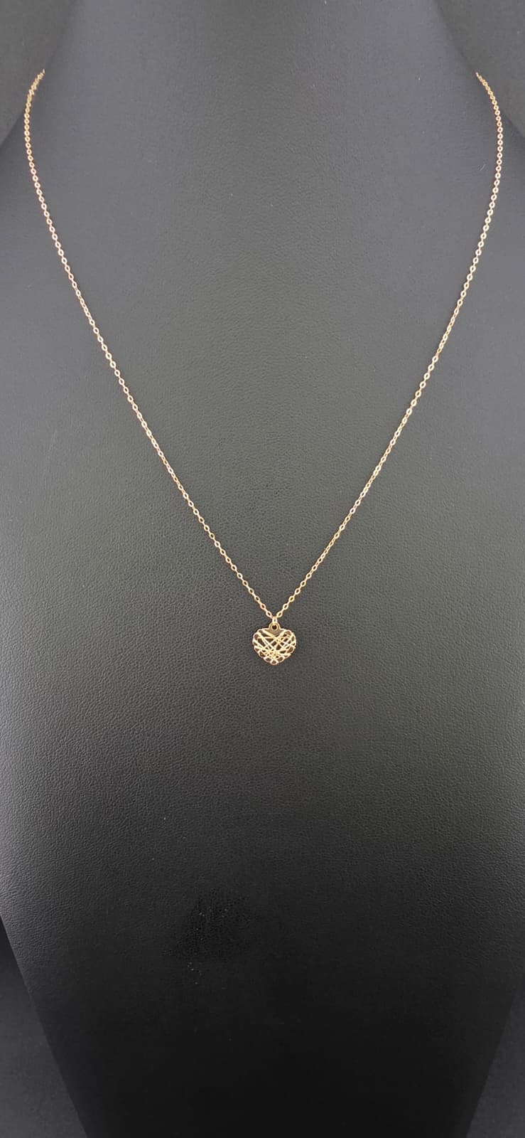 Openwork Heart Necklace