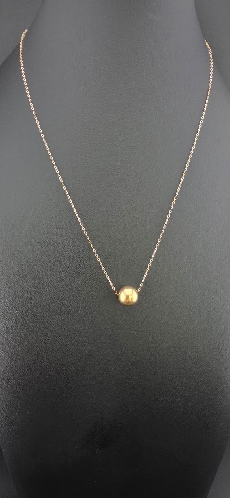 Golden Sphere Necklace