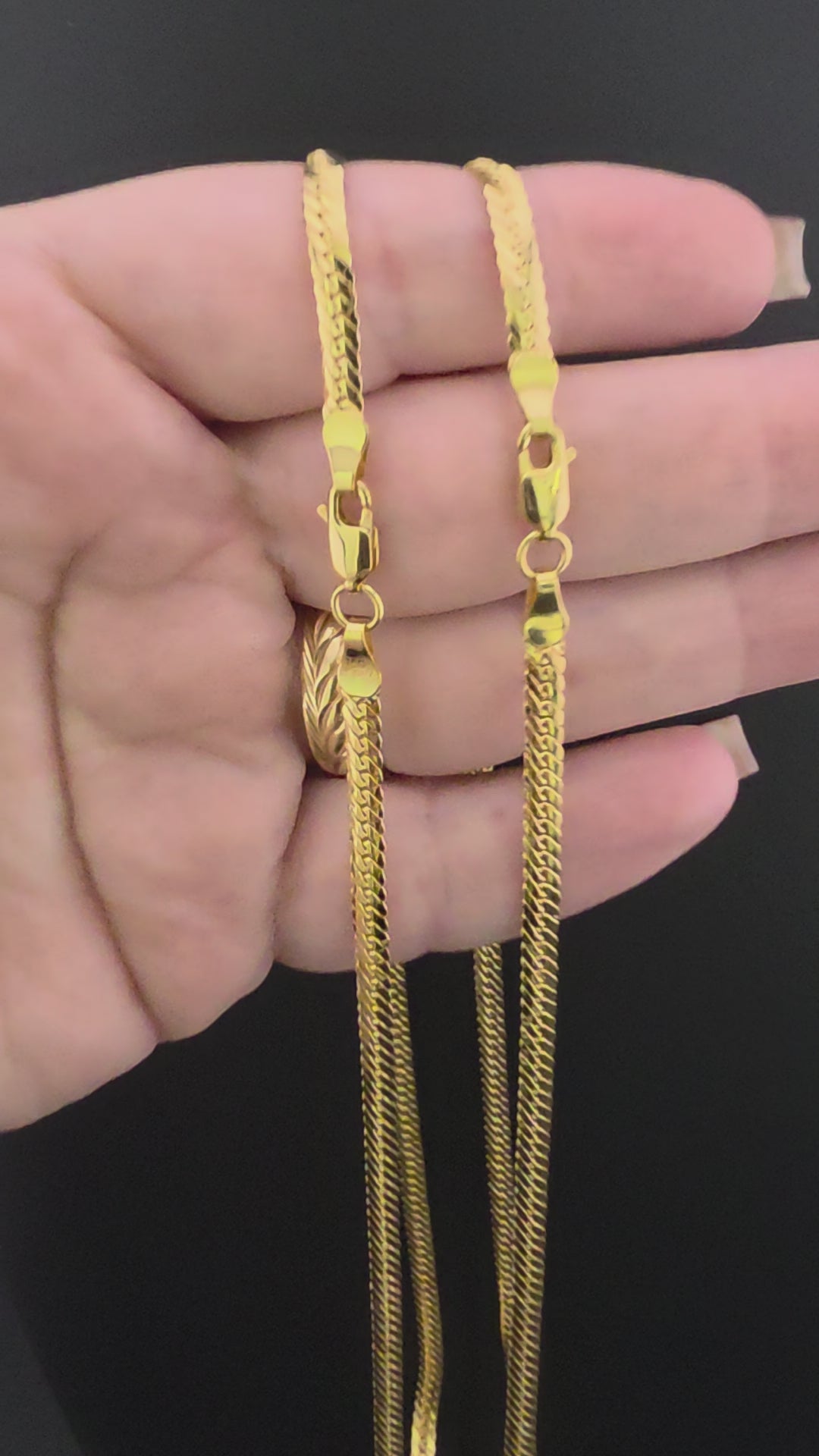 Flat Franco / Snake Chain
