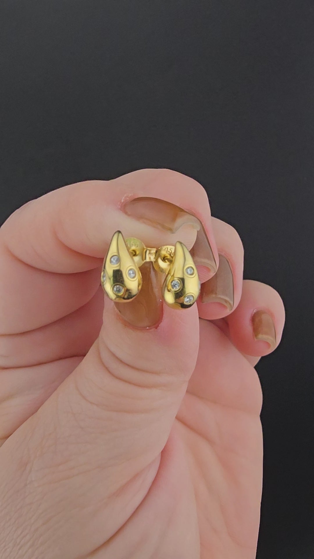 Teardrop Earrings Small