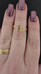 Greek Key Ring