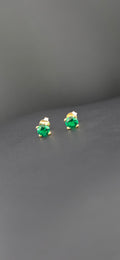 Earring Gem Esmerald 1ct
