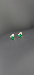 Earring Gem Esmerald 1ct