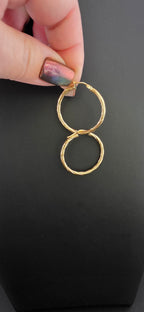 Twisted Hoop Earring