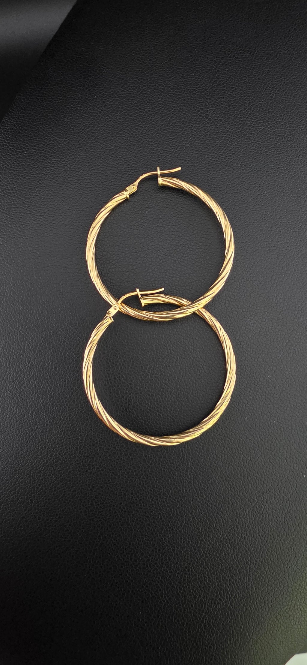 Twisted Hoop Earring