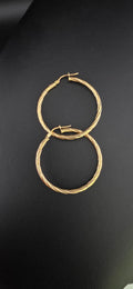 Twisted Hoop Earring