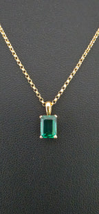 Esmerald 1ct Pendant