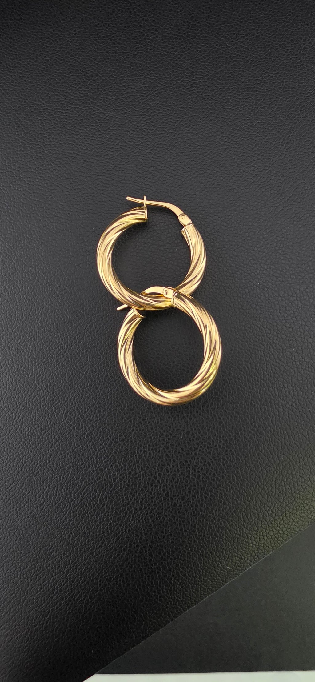 Twisted Hoop Earring