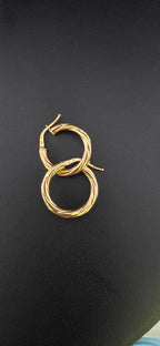 Twisted Hoop Earrings