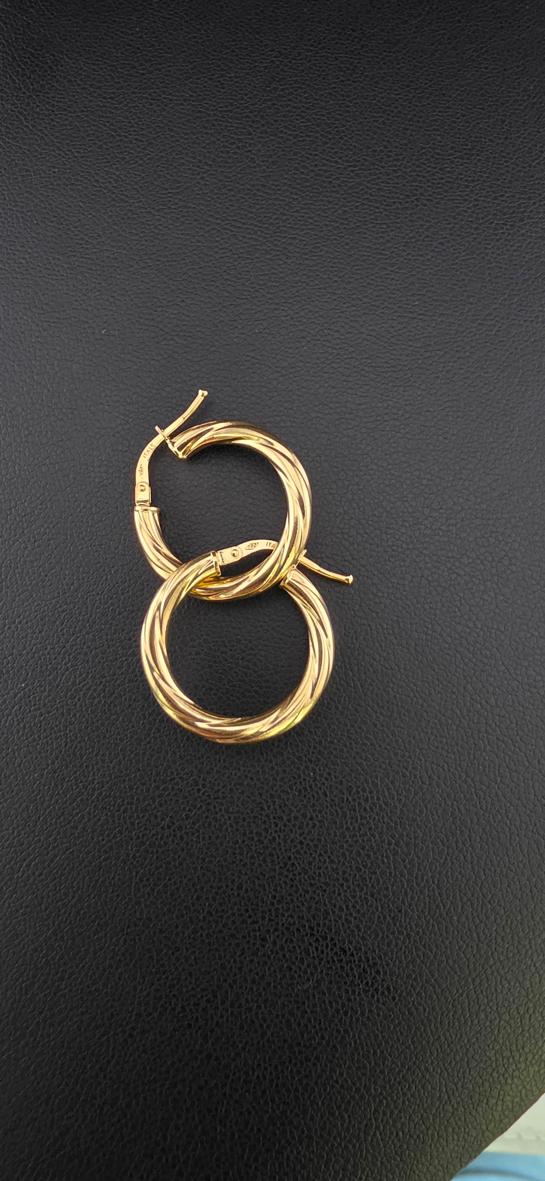 Twisted Hoop Earrings