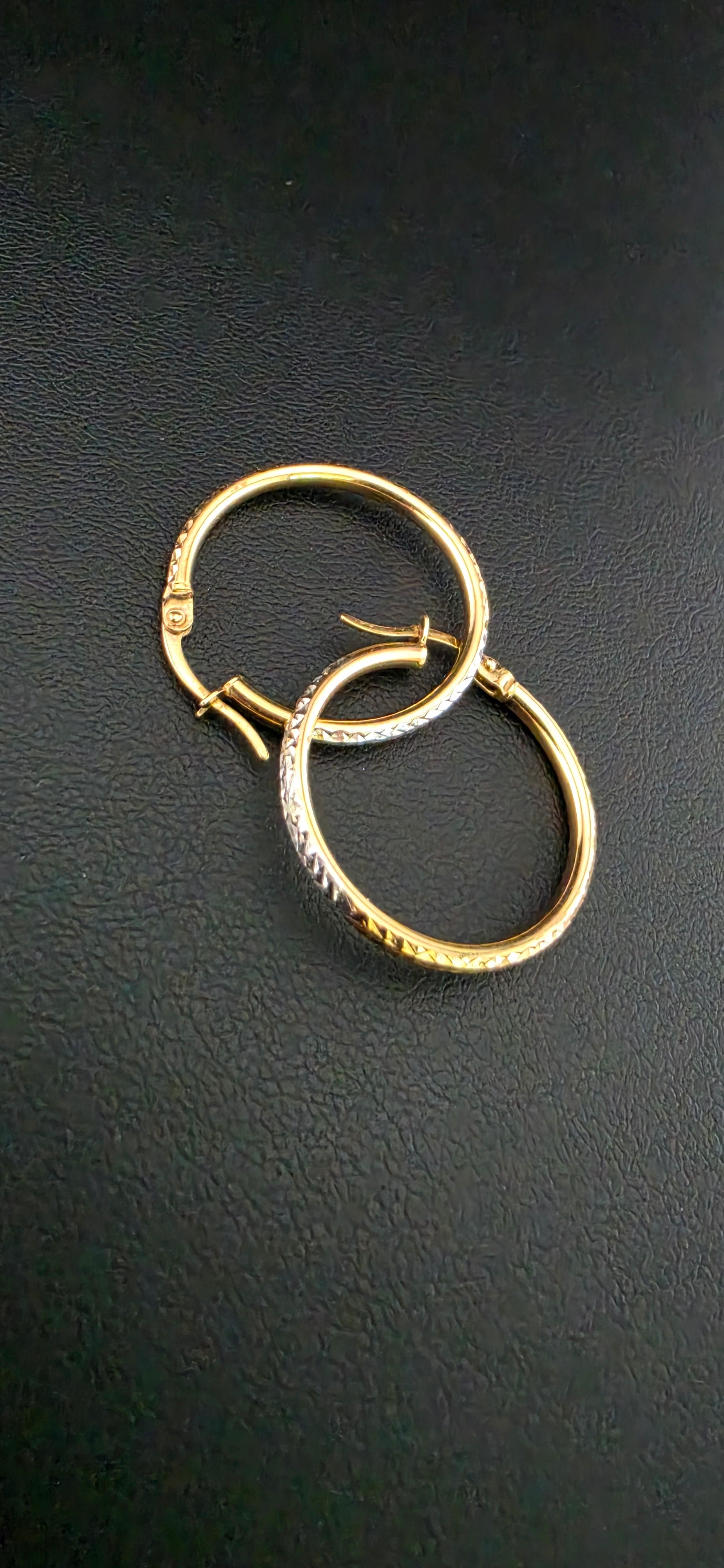 Hoop Earrings 3 Gold