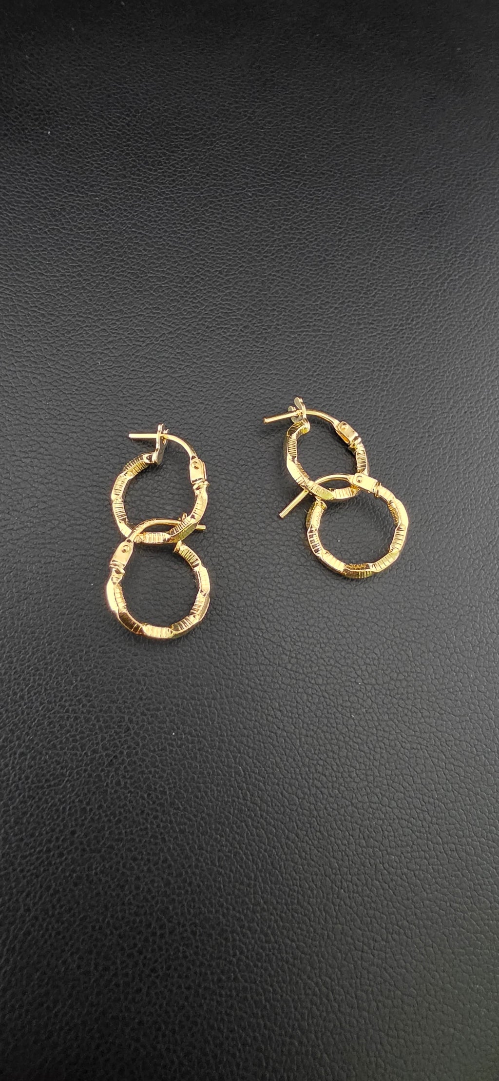 Small Twisted Hoop Earrings