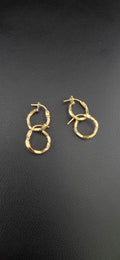 Small Twisted Hoop Earrings
