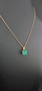 Esmerald 3.2ct Pendant