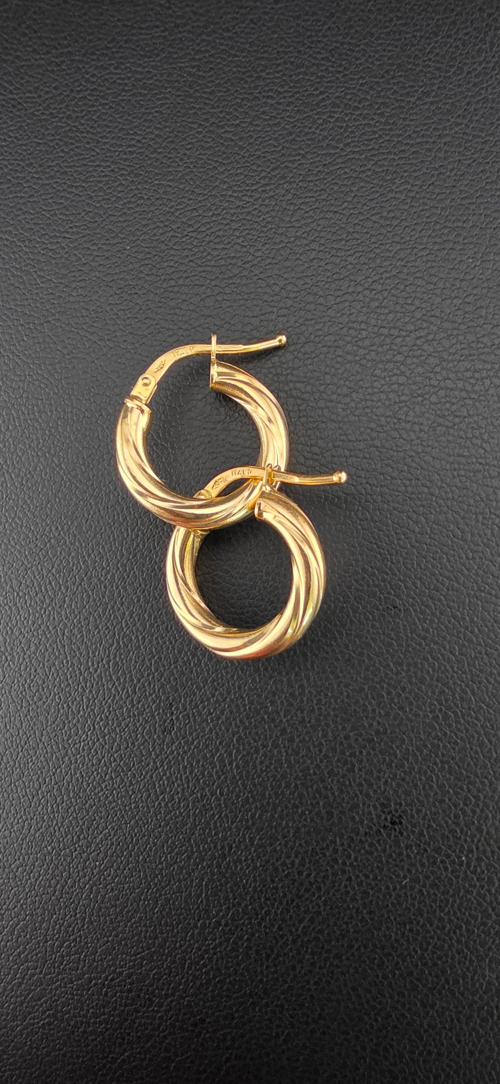 Twisted Hoop Earrings