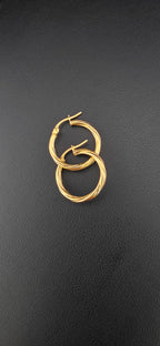 Twisted Hoop Earrings