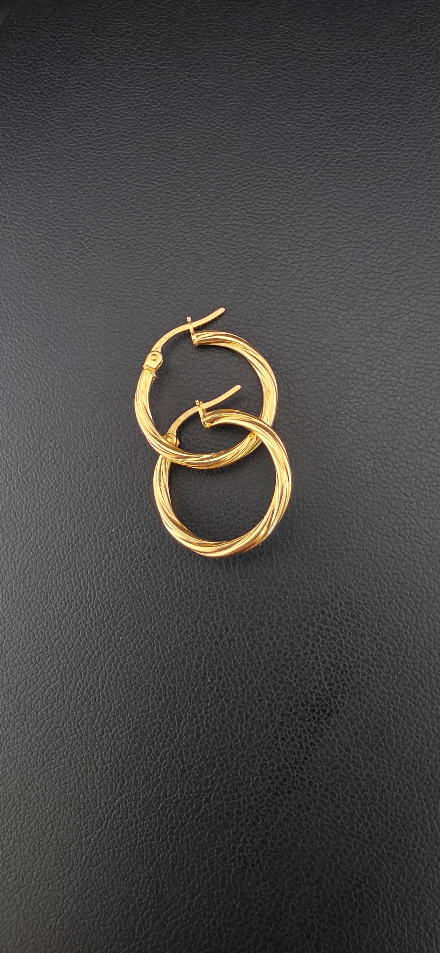 Twisted Hoop Earrings