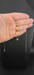Chain Solitaire Pendant