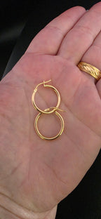 Plain Hoop Earring