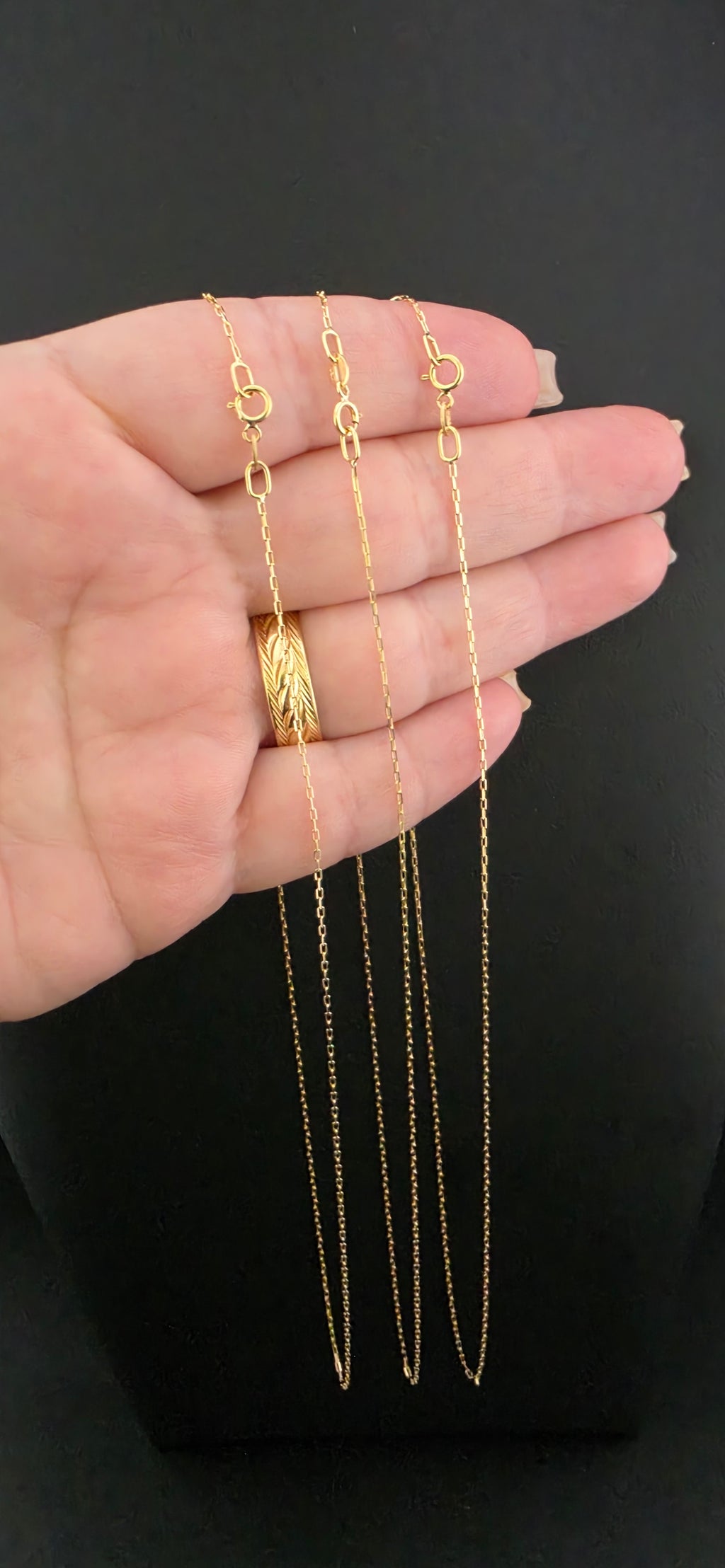 Mini Paper Clip Chain