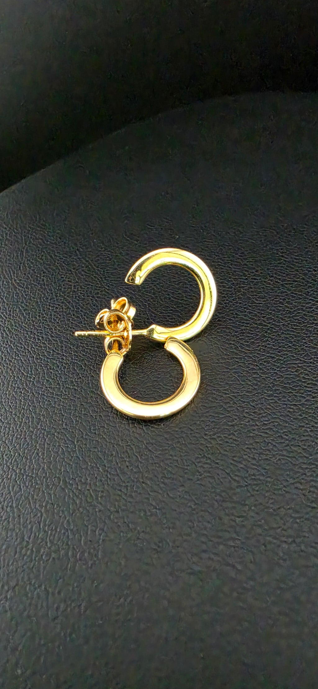 C-Hoop Earrings Solid