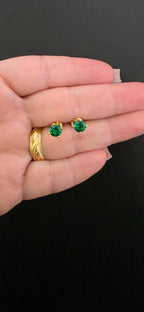 Earring Gem Esmerald 1ct
