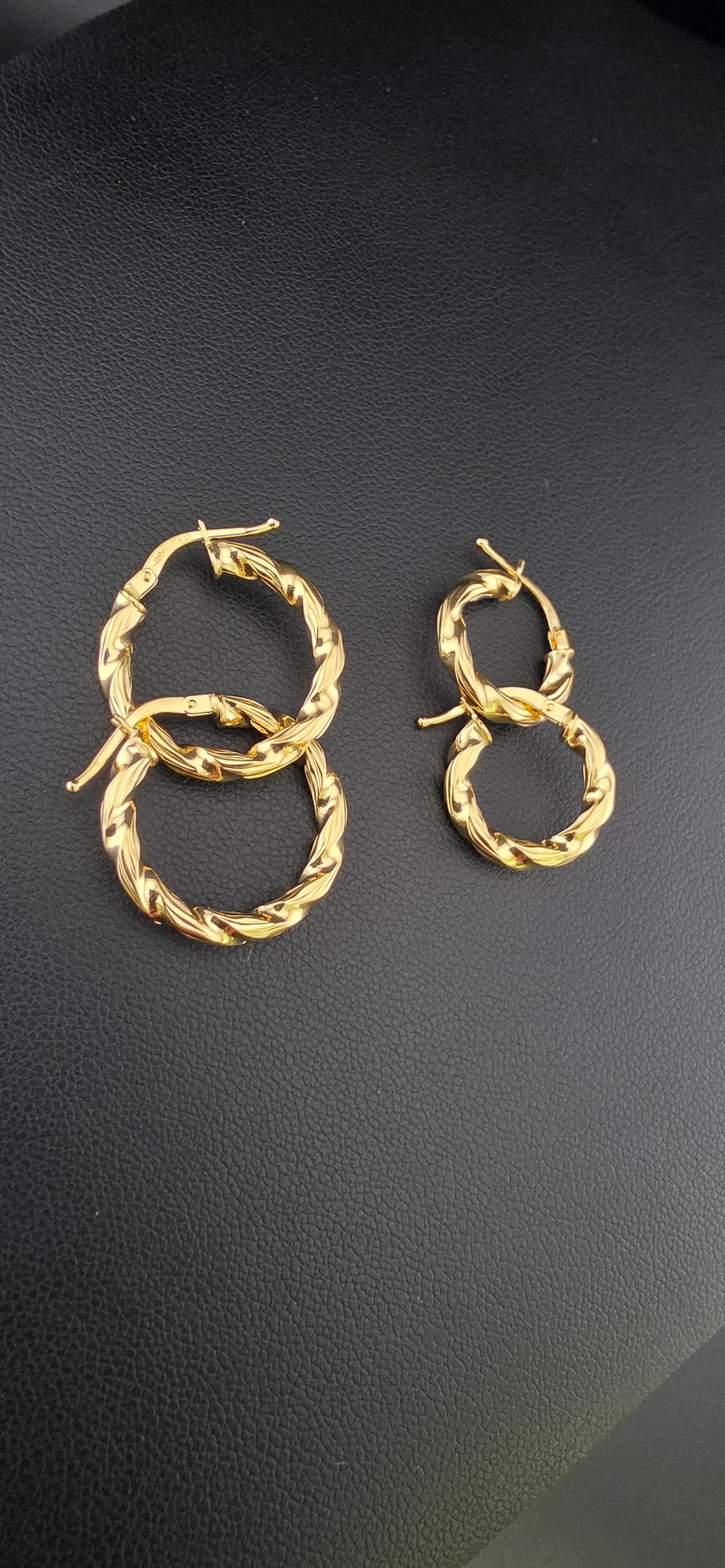 Twisted Hoop Earrings
