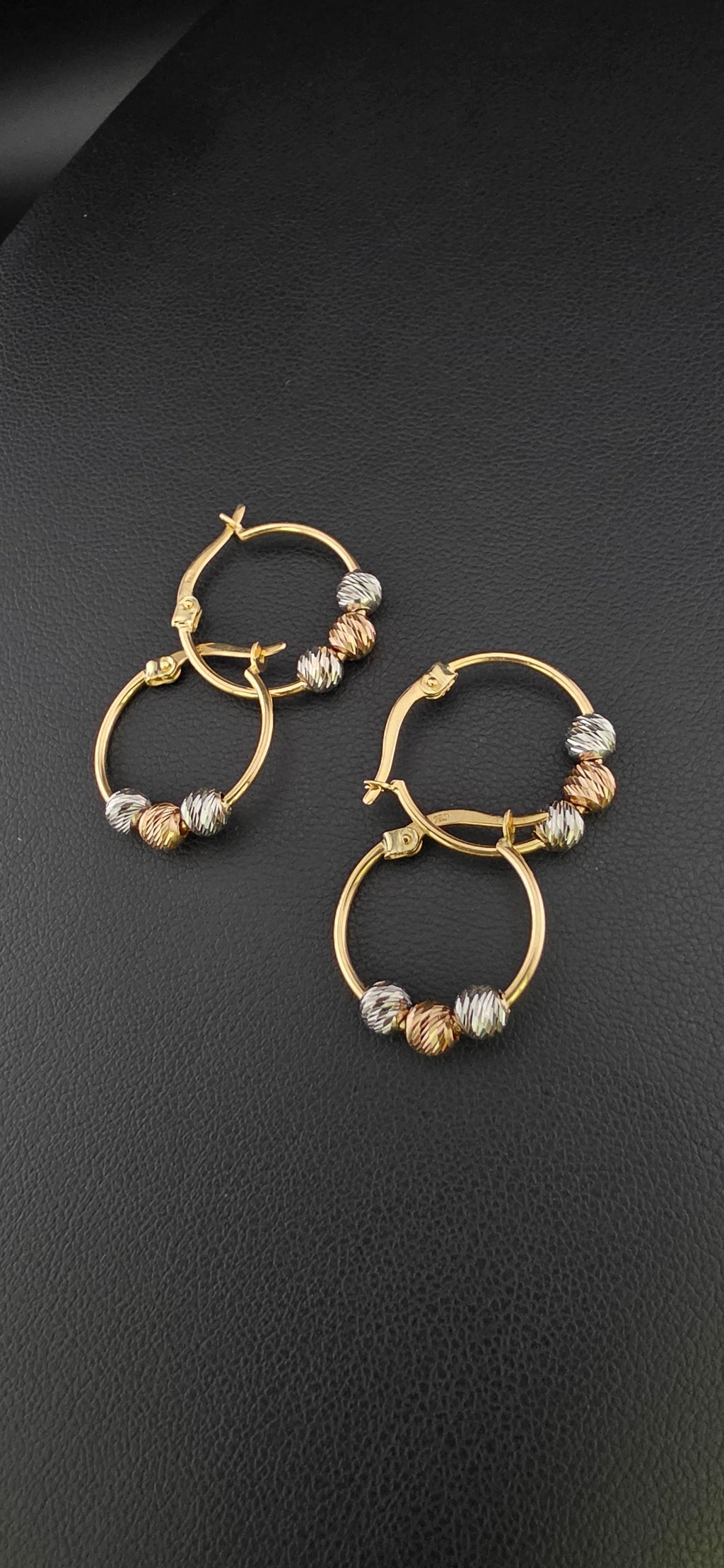 Hoop Bead 3 Gold