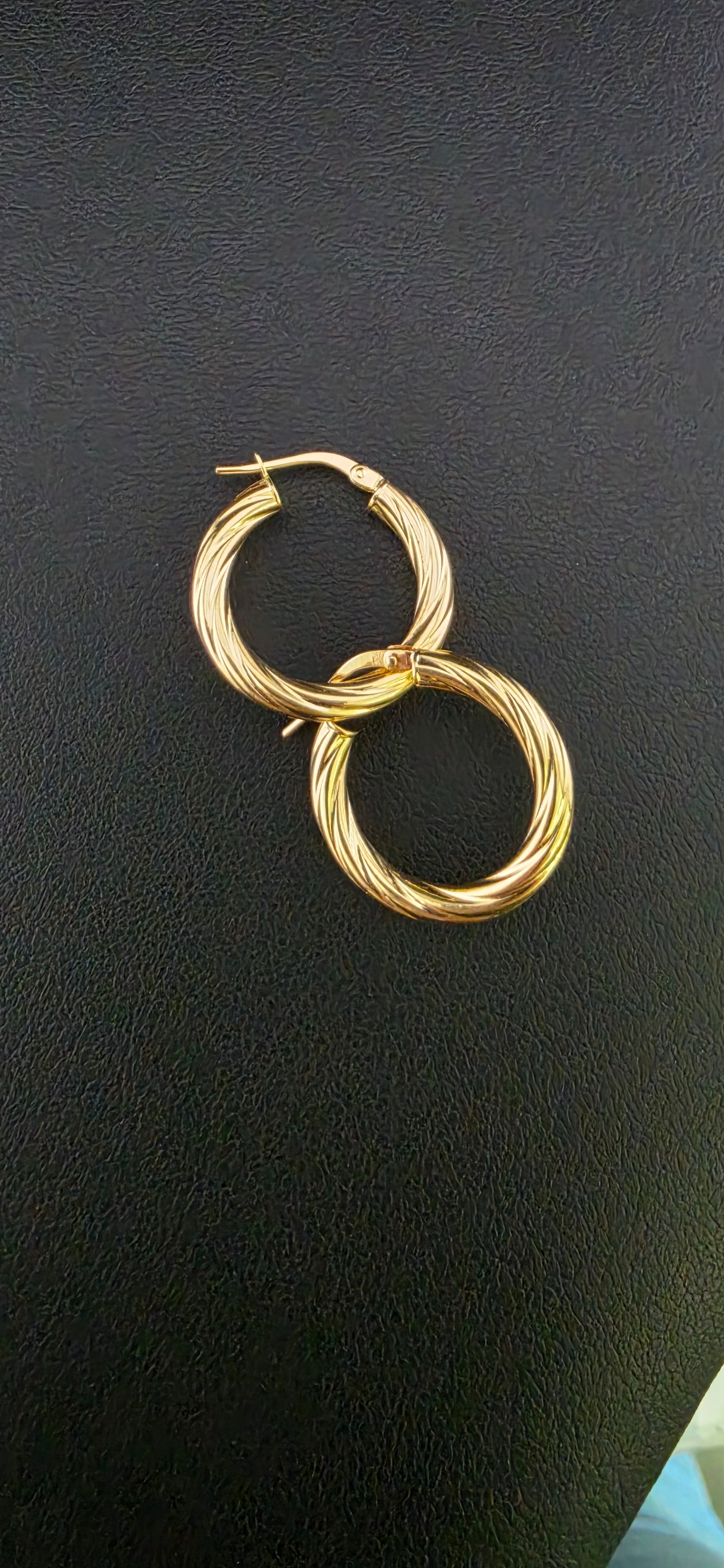 Twisted Hoop Earring