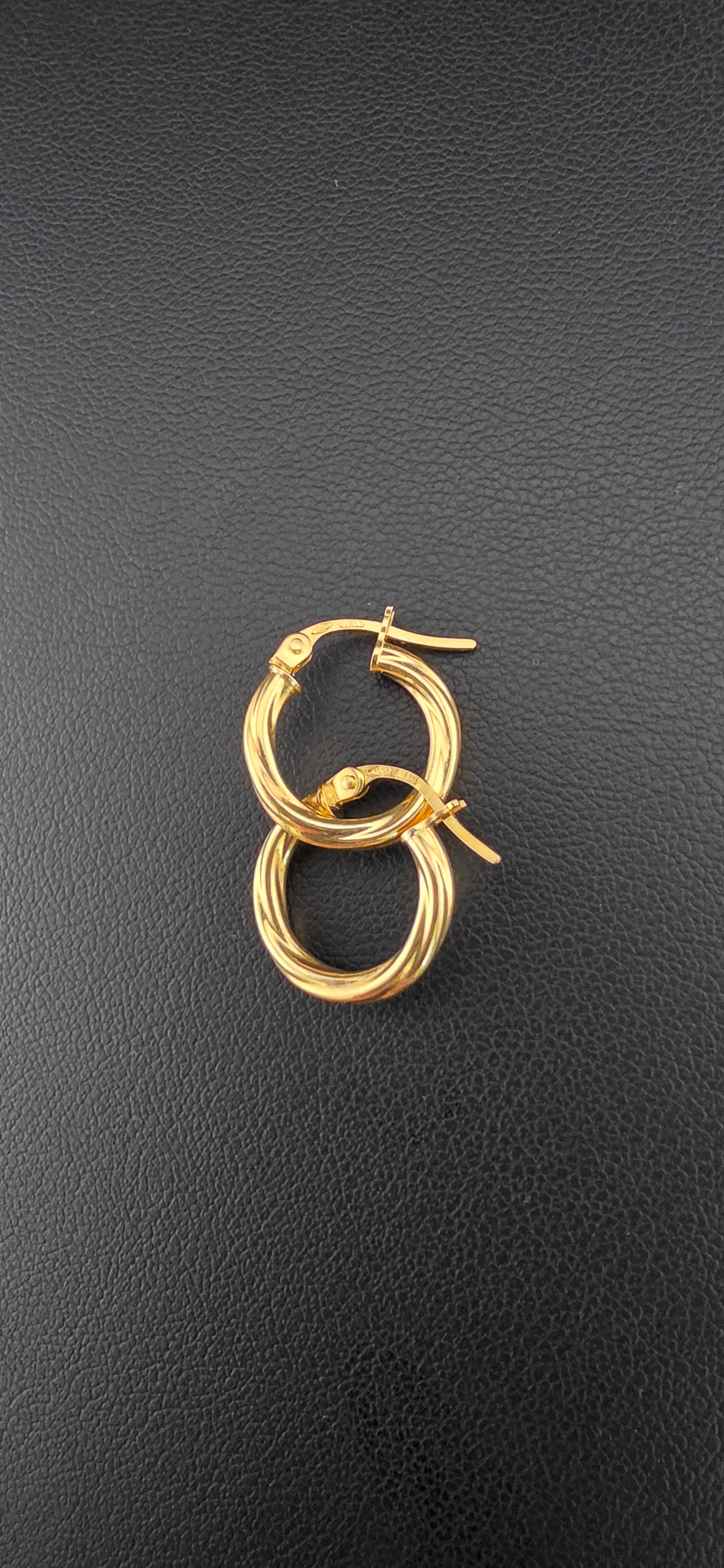 Twisted Hoop Earrings