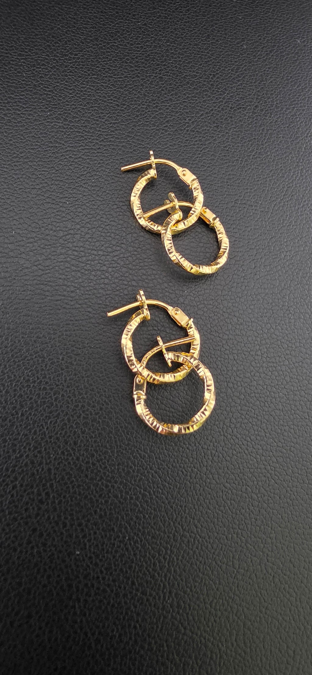 Small Twisted Hoop Earrings