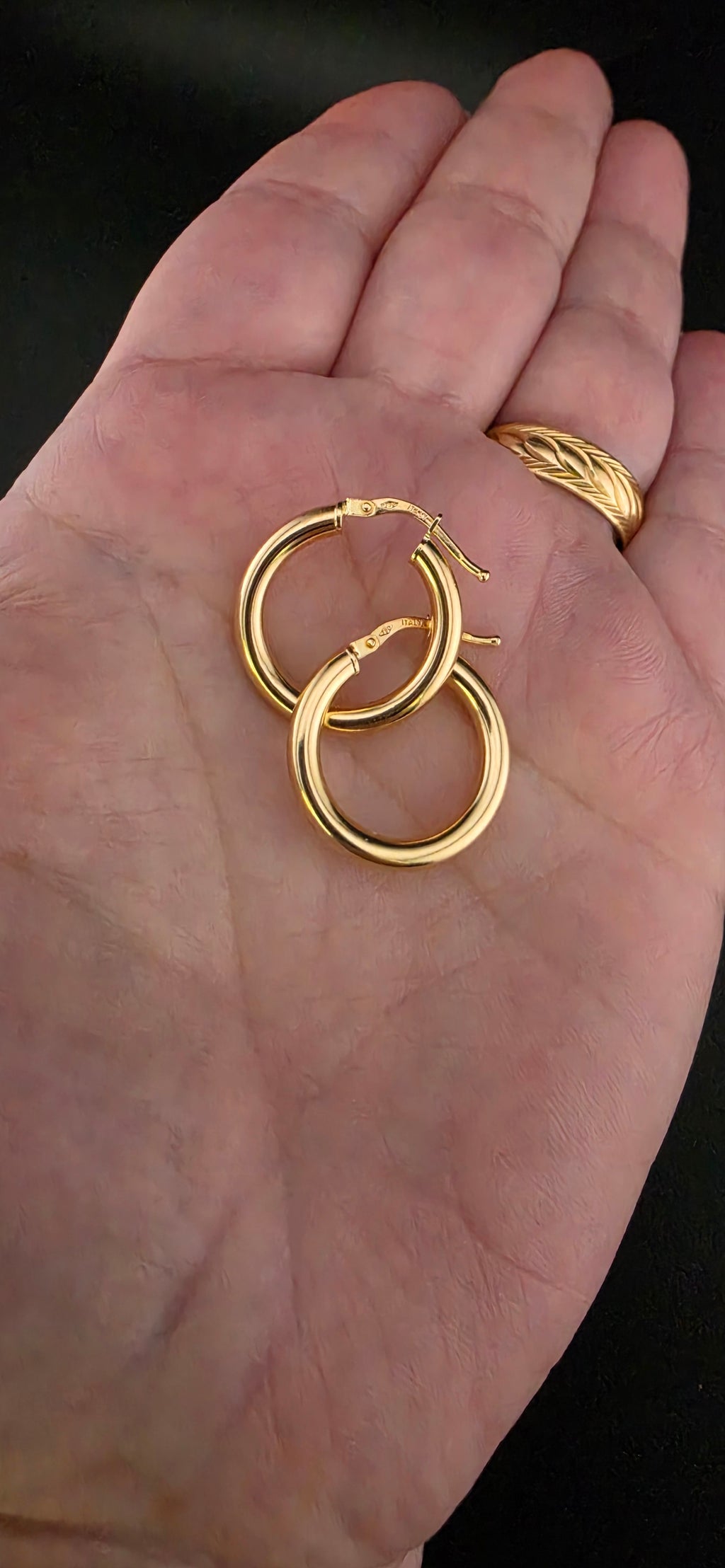 Plain Hoop Earring