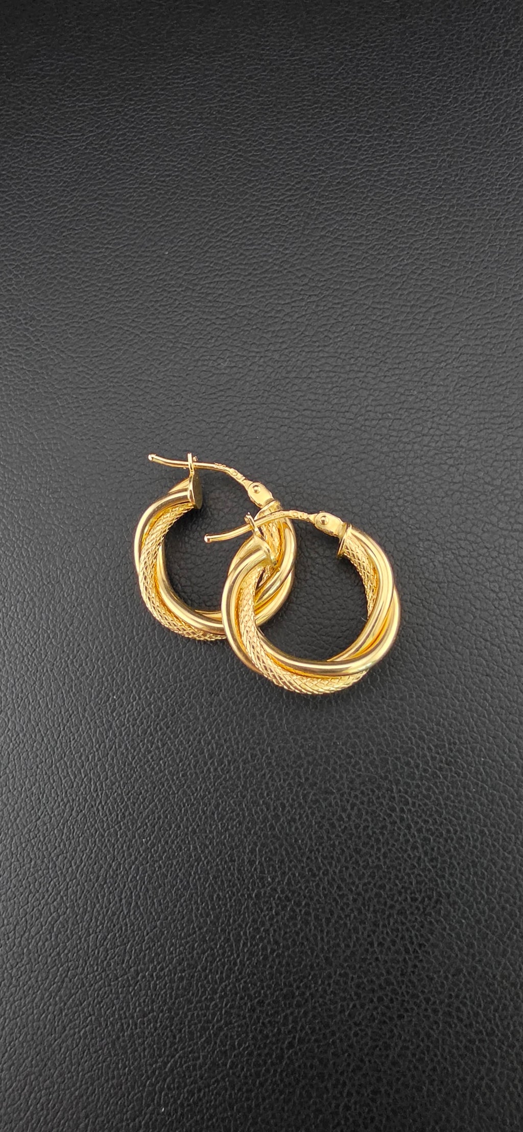 Twisted Hoop Earrings