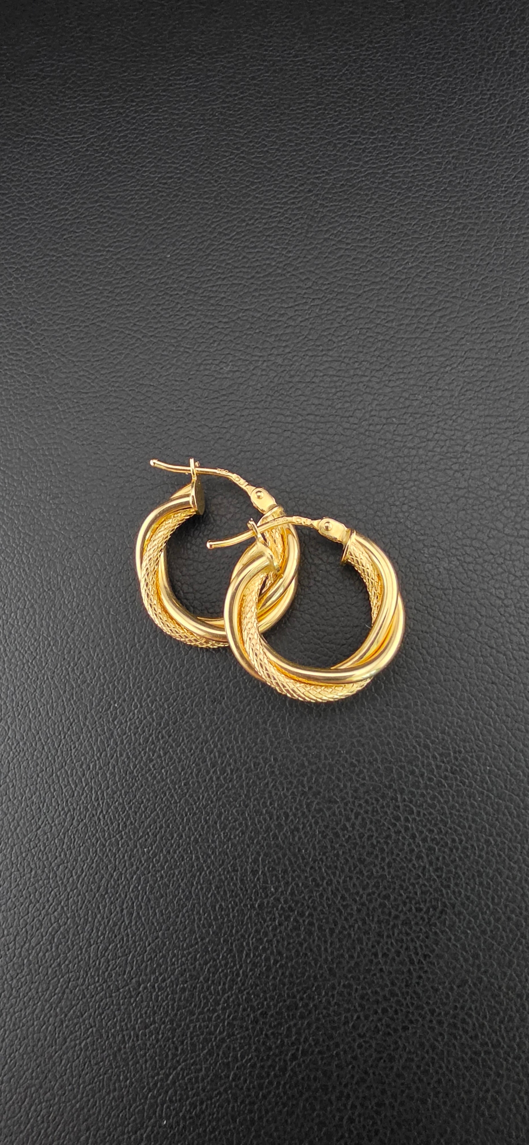 Twisted Hoop Earrings