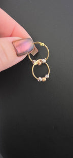 Hoop Bead 3 Gold