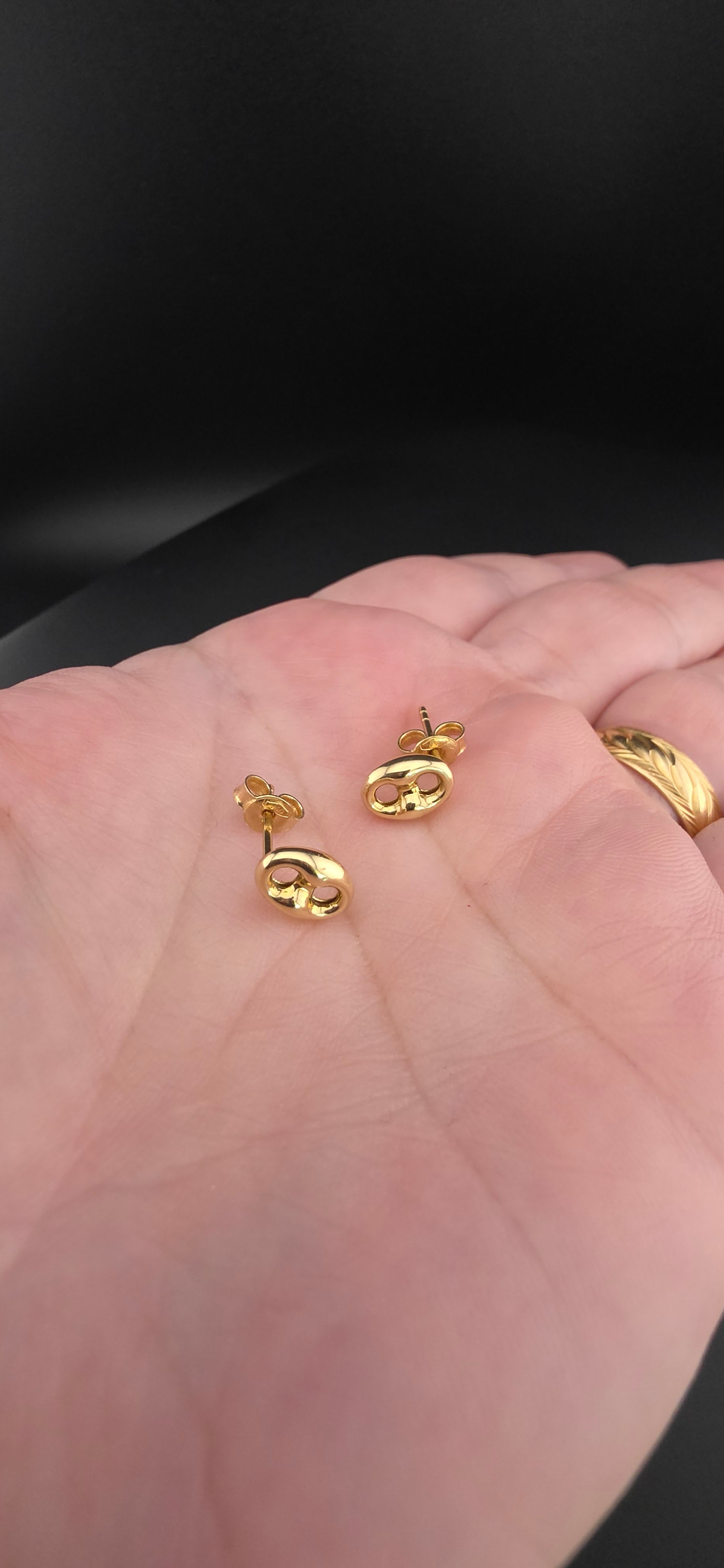 Double-G Puffed Earrings